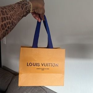 Small Louis Vuitton Paper Shopping Bag